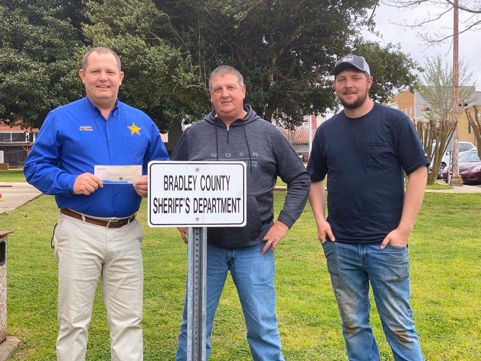 Bradley County AR Sheriff Tillman Thanks Local Bradley County AR